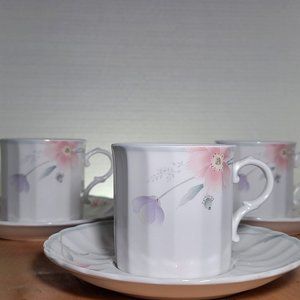 Mikasa Tremont CAJ03 Set of 6 Cups and Saucers